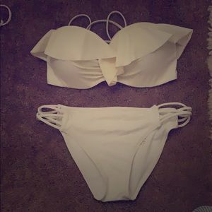 White bikini